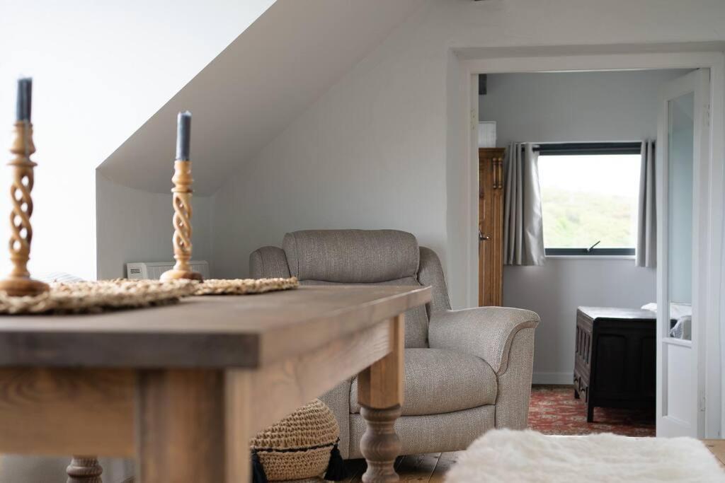 Cliff-Top Cottage On Coast Path W/Panoramic Views Trevine Extérieur photo