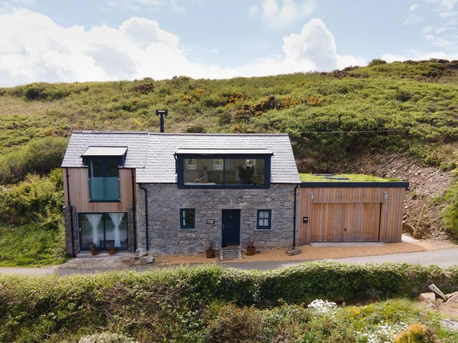 Cliff-Top Cottage On Coast Path W/Panoramic Views Trevine Extérieur photo