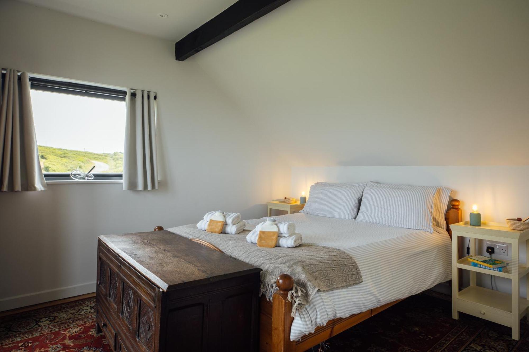 Cliff-Top Cottage On Coast Path W/Panoramic Views Trevine Extérieur photo