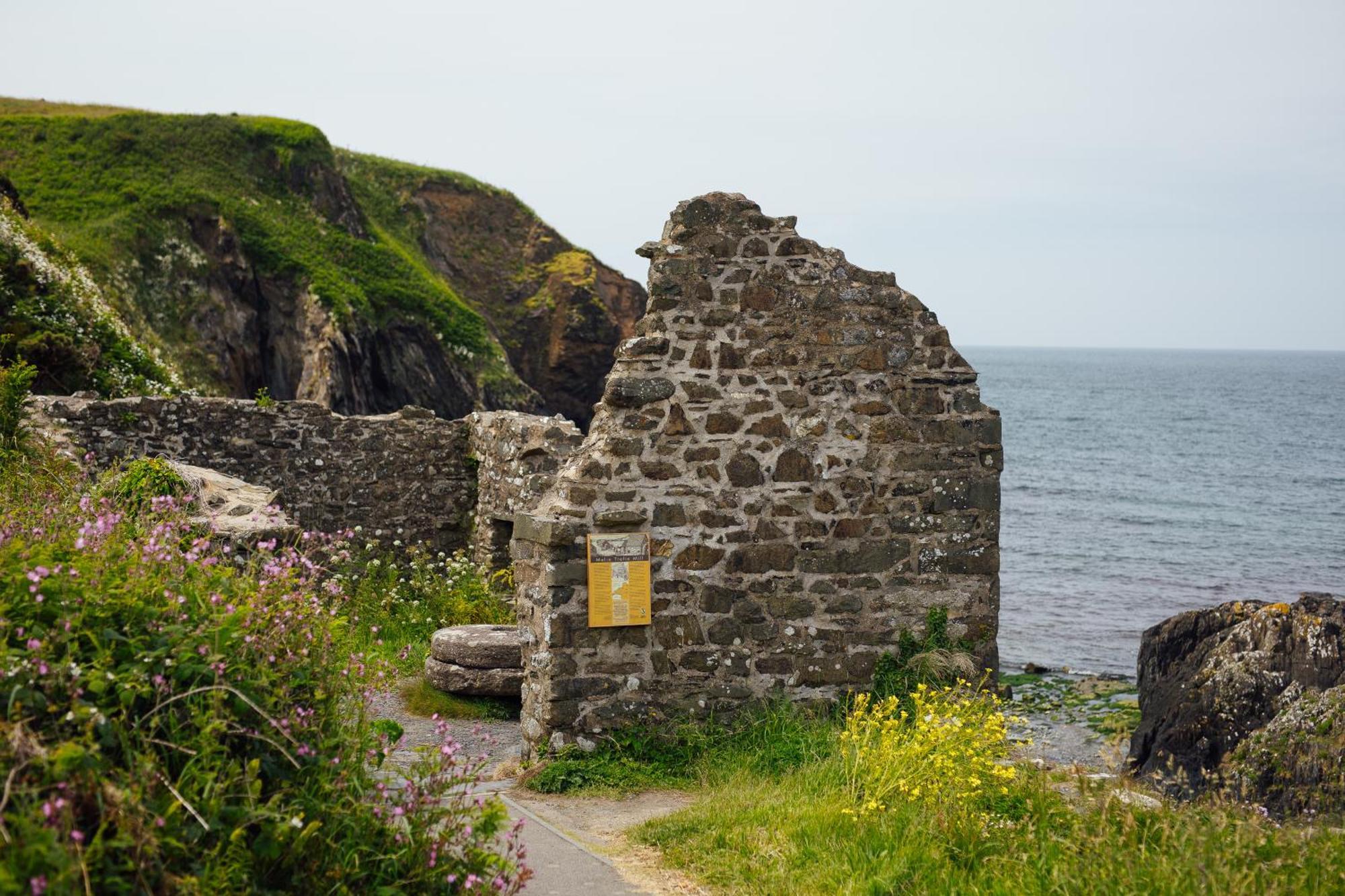 Cliff-Top Cottage On Coast Path W/Panoramic Views Trevine Extérieur photo